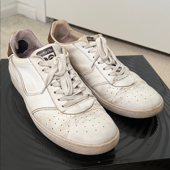 PANTOFOLA D'ORO Mens US 11 EUR 43 Used Leather Italian sneakers - Picture 6 of 6